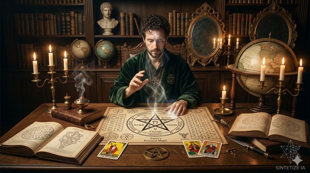 A Ciência do Autodomínio: Descodificando a Magia Prática de Papus