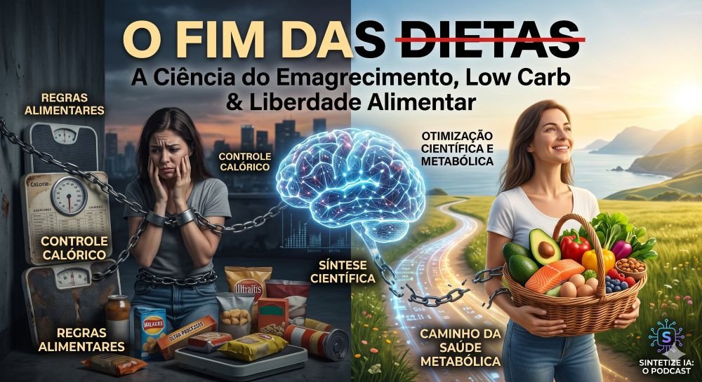 O Fim das Dietas: A Ciência do Emagrecimento, Low-Carb e Liberdade Alimentar