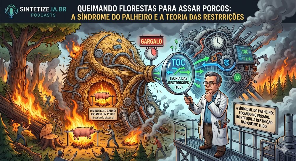 Queimando Florestas para Assar Porcos: A Síndrome do Palheiro e a Teoria das Restrições