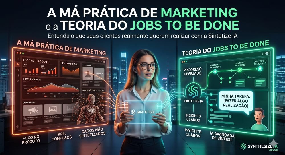 A Má Prática de Marketing: A Teoria do "Jobs to be Done"