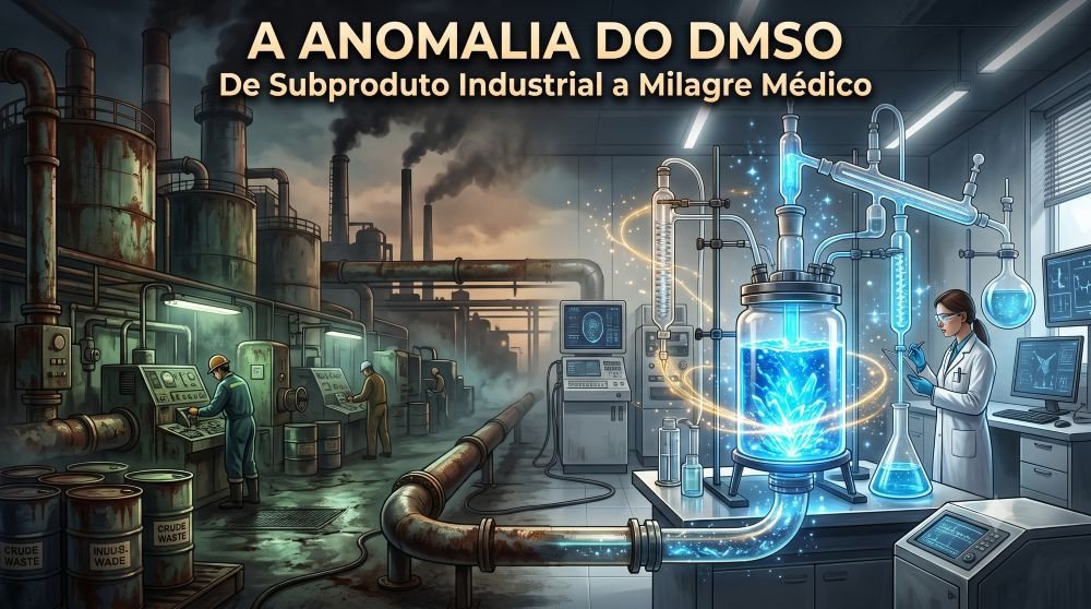 A Anomalia do DMSO: De Subproduto Industrial a "Milagre Médico"