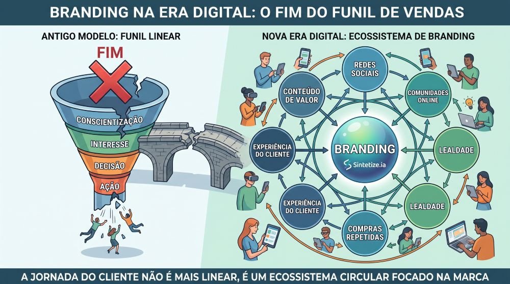 Branding na Era Digital: O Fim do Funil de Vendas