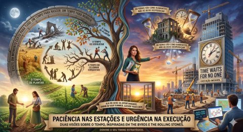 Paciência nas Estações e Urgência na Execução