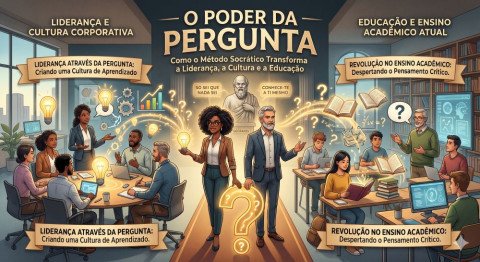 O Poder da Pergunta: Como o Método Socrático Transforma a Liderança, a Cultura e a Educação