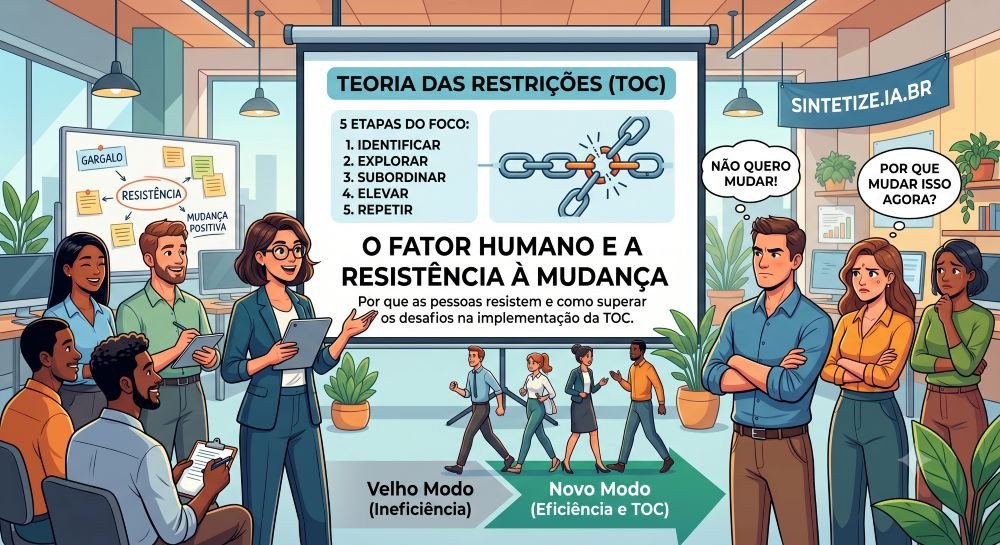 Teoria das Restrições (TOC): O Fator Humano e a Resistência à Mudança