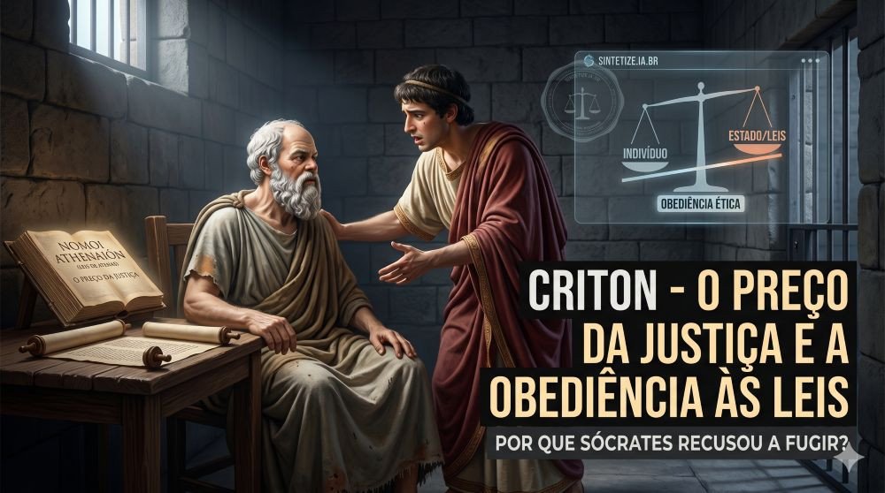 Críton: O Preço da Justiça e a Obediência às Leis