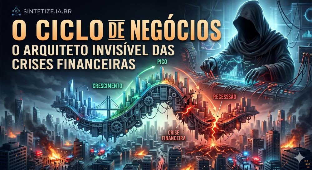 O Ciclo de Negócios: O Arquiteto Invisível das Crises Financeiras