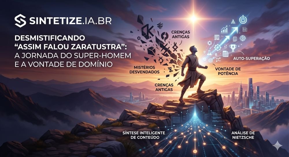 Desmistificando Assim Falou Zaratustra: A Jornada do Super-homem e a Vontade de Domínio