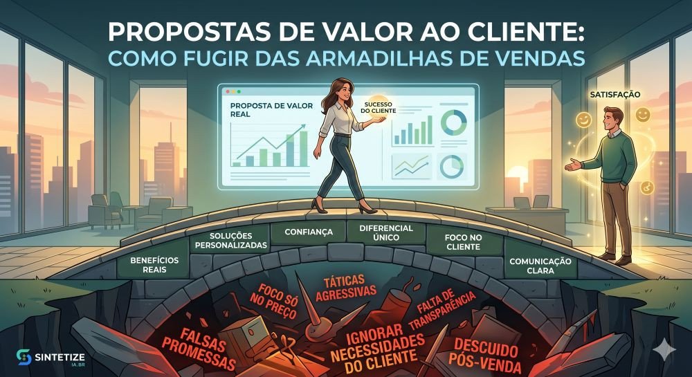 Propostas de Valor ao Cliente: Como Fugir das Armadilhas de Vendas