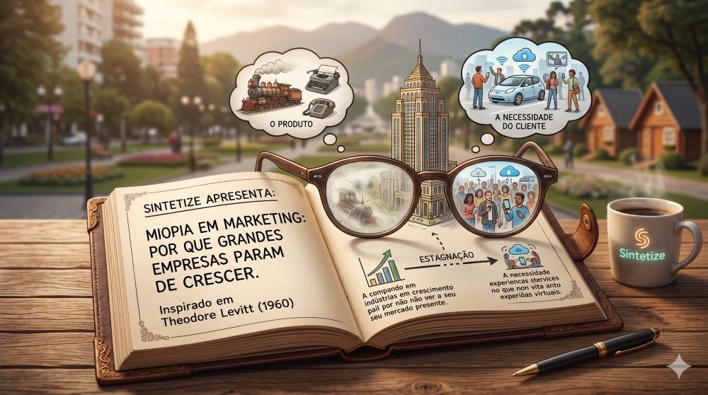Miopia em Marketing: Por que grandes empresas param de crescer?