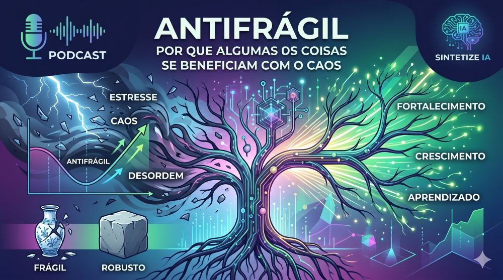 Antifrágil - Por que algumas coisas se beneficiam com o caos