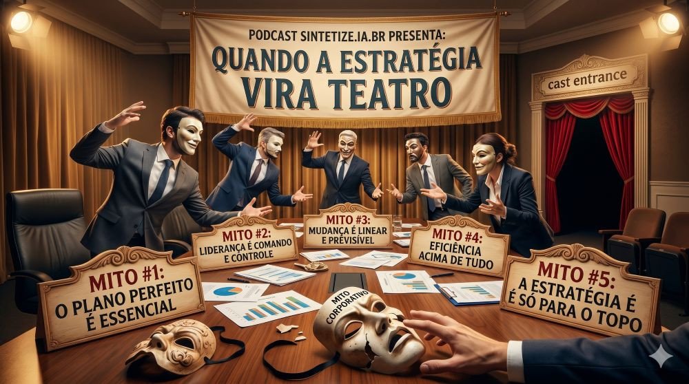 Quando a Estratégia Vira Teatro: 5 Mitos Corporativos para Abandonar Hoje