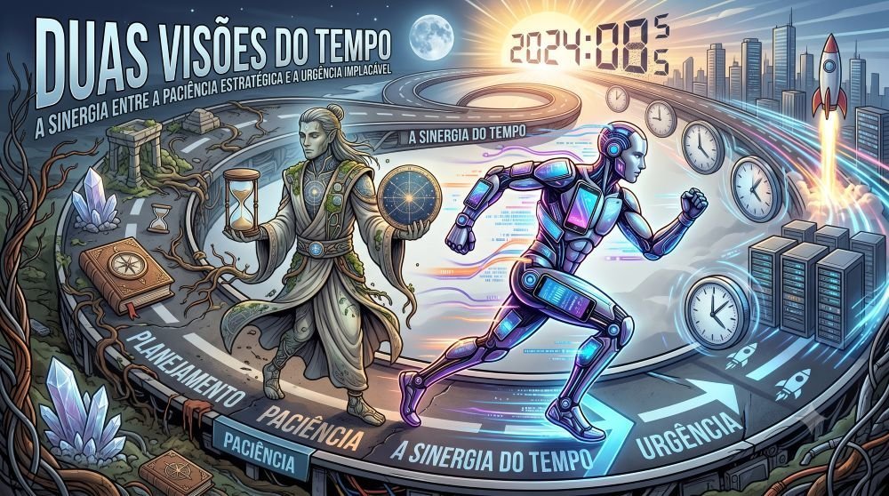 duas-visoes-do-tempo:-a-sinergia-entre-a-paciencia-estrategica-e-a-urgencia-implacavel