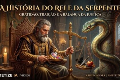 a-historia-do-rei-e-da-serpente:-gratidao,-traicao-e-a-balanca-da-justica