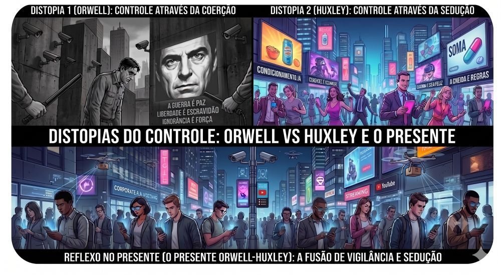 distopias-do-controle:-orwell-vs.-huxley-e-o-reflexo-no-presente